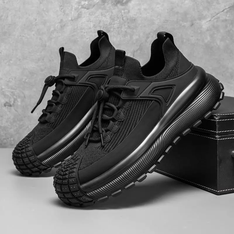 

Мужская спортивная обувь на толстой платформе, низкие минималистичные распродажи, удобные дизайнерские уличные мужские повседневные кроссовки