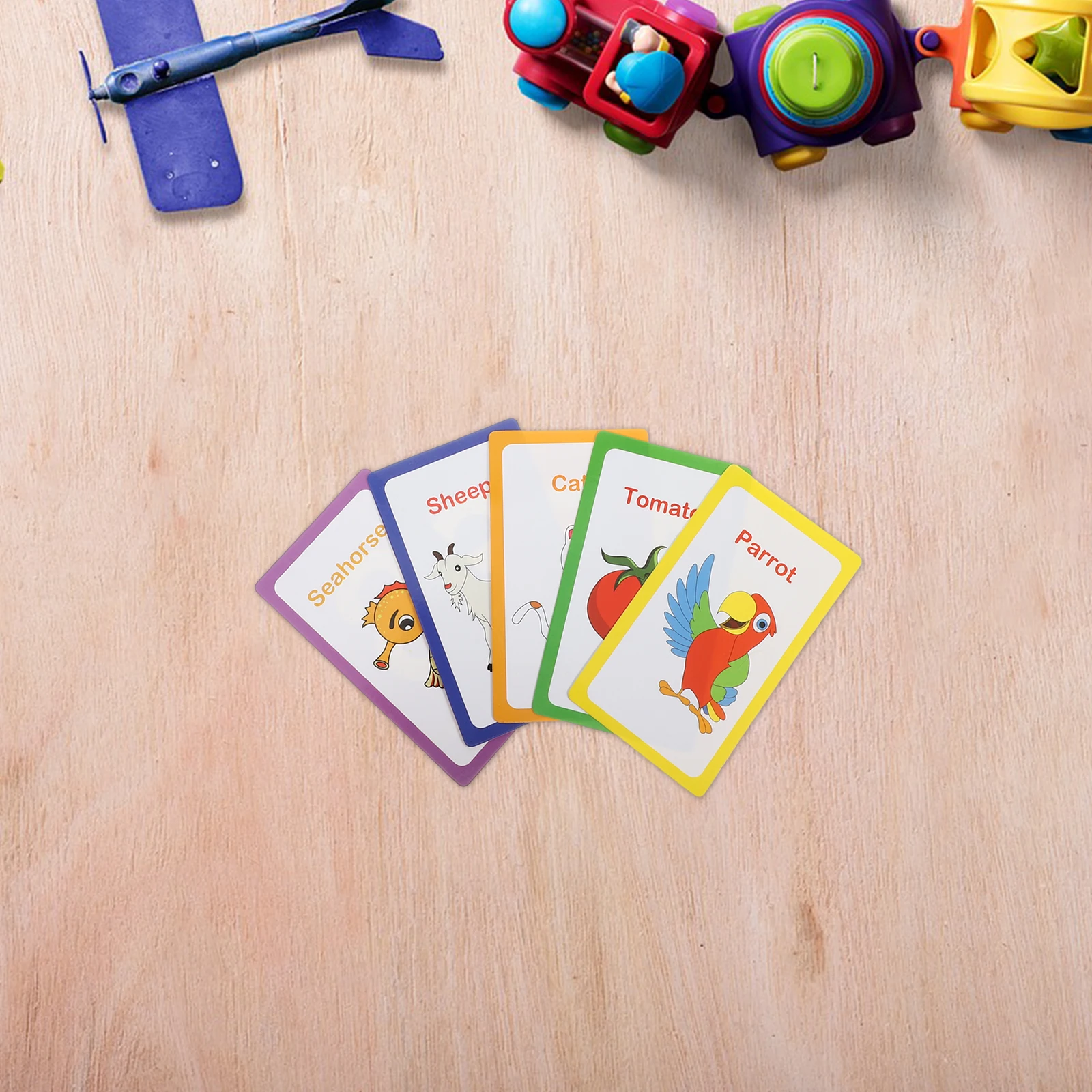 

Alphabet Cards Kindergarten Flash Toys for Toddlers Flashcards Kids Early Learning Cartoon