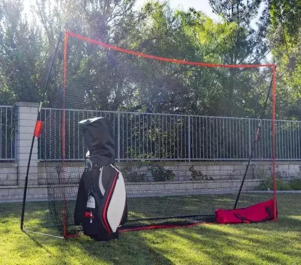 2026 Heavy Duty 10x7 Feet Golf Swing Net for Backyard Driving and Indoor Garage Practice Perfect Equipment for Any Golfer