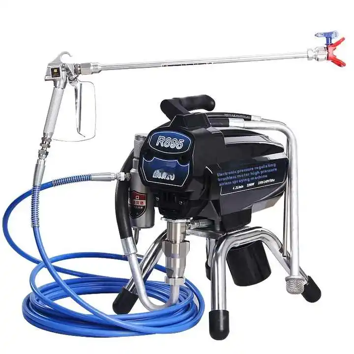 

Новый электрический безвоздушный распылитель краски высокого давления 220В, многофункциональный пистолет для нанесения латексных покрытий, для DIY-проектов