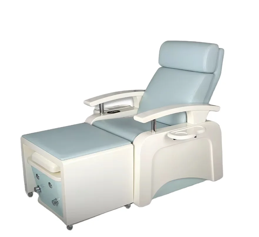Modern Foot Spa Nail Salon Pedicure Chair Knead Massage OEM Customized Color Manicure Chair Salon Furniture