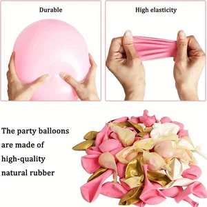 Denizkızı Balon Kemer Seti, Pembe, Mor, mavi, Turuncu ve Mavi Nokta Balon, Okyanus Teması, Prenses Doğum Günü, Parti Dekorasyonu, 127 adet Partinin en iyi 10 satışı-pembe ve turuncu no. 2