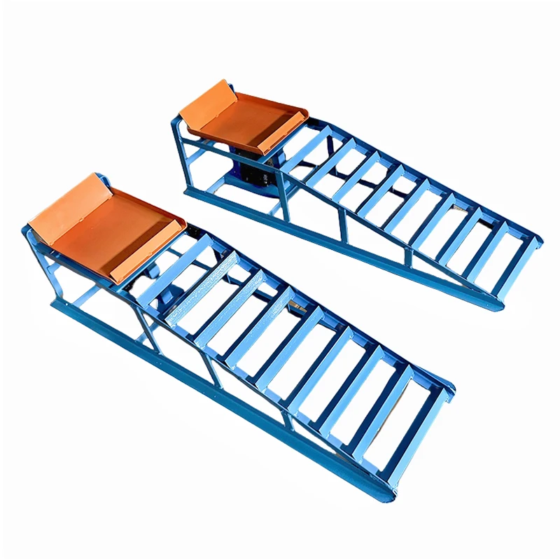 

Universal Heavy Duty Red 3 Ton Super-strong Hydraulic Car Parking Ramp for Garage Use