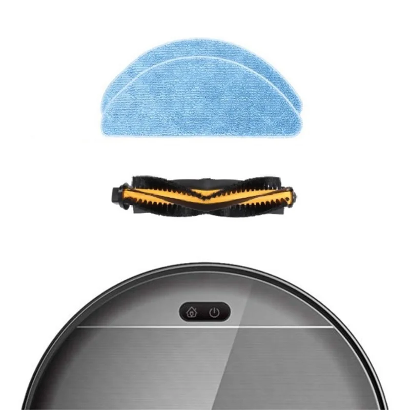 Роликовая щетка, тряпки для мытья полов, запасные части, аксессуары, подходят для робота-пылесоса Proscenic 800T, подметальная машина-A77G