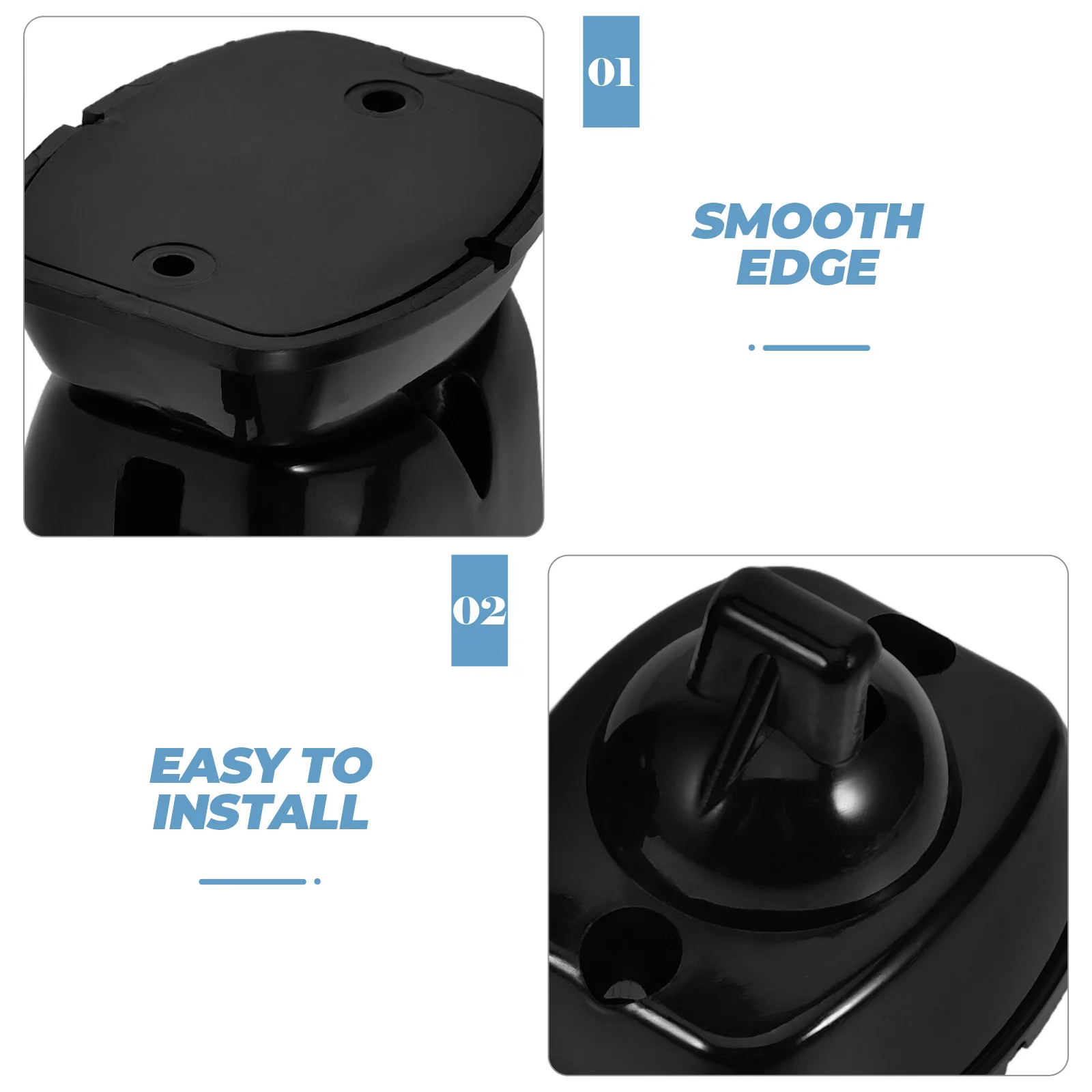 

Self-locking Door Hook Retainer Caravan Holder Latch Storage Catch Nylon Motorhome Camper