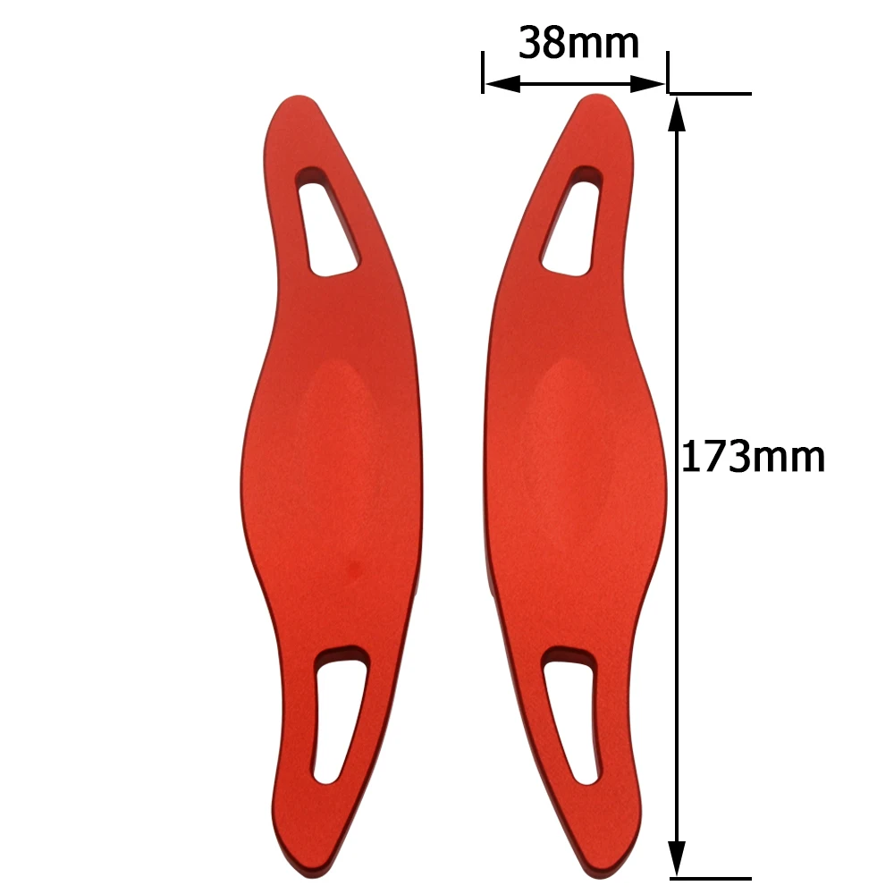 

For Alfa Romeo Giulietta 2011-2020, Alfa MiTo 2010-2019 Car Steering Wheel Shift Paddle DSG Extension Gear Stickers Accessories