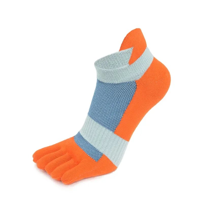 

Five-finger Socks Men Thickened Short Tube Five-toe Socks Cotton Breathable
