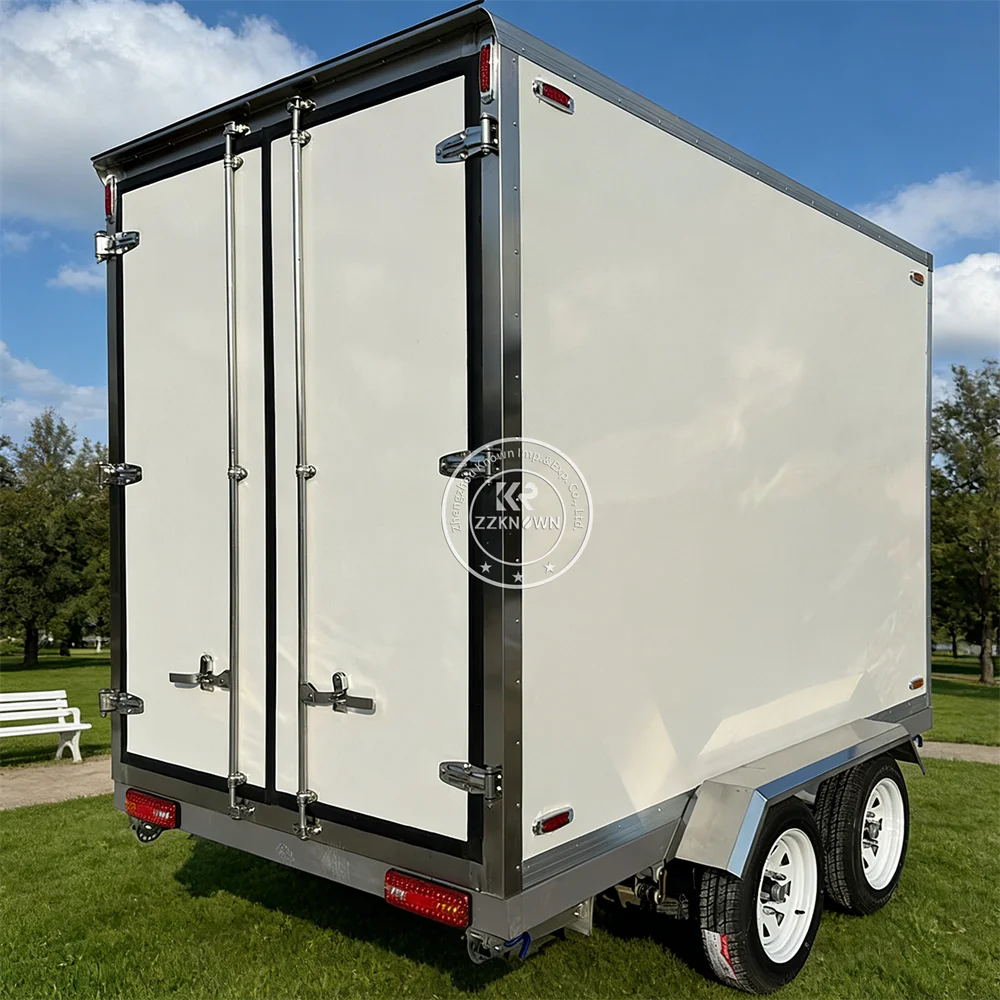 

Refrigerated Trailer Frozen Food Meat And Seafood Cold Chain Delivery Cold Storage Truck Reefer Trailer For Sale