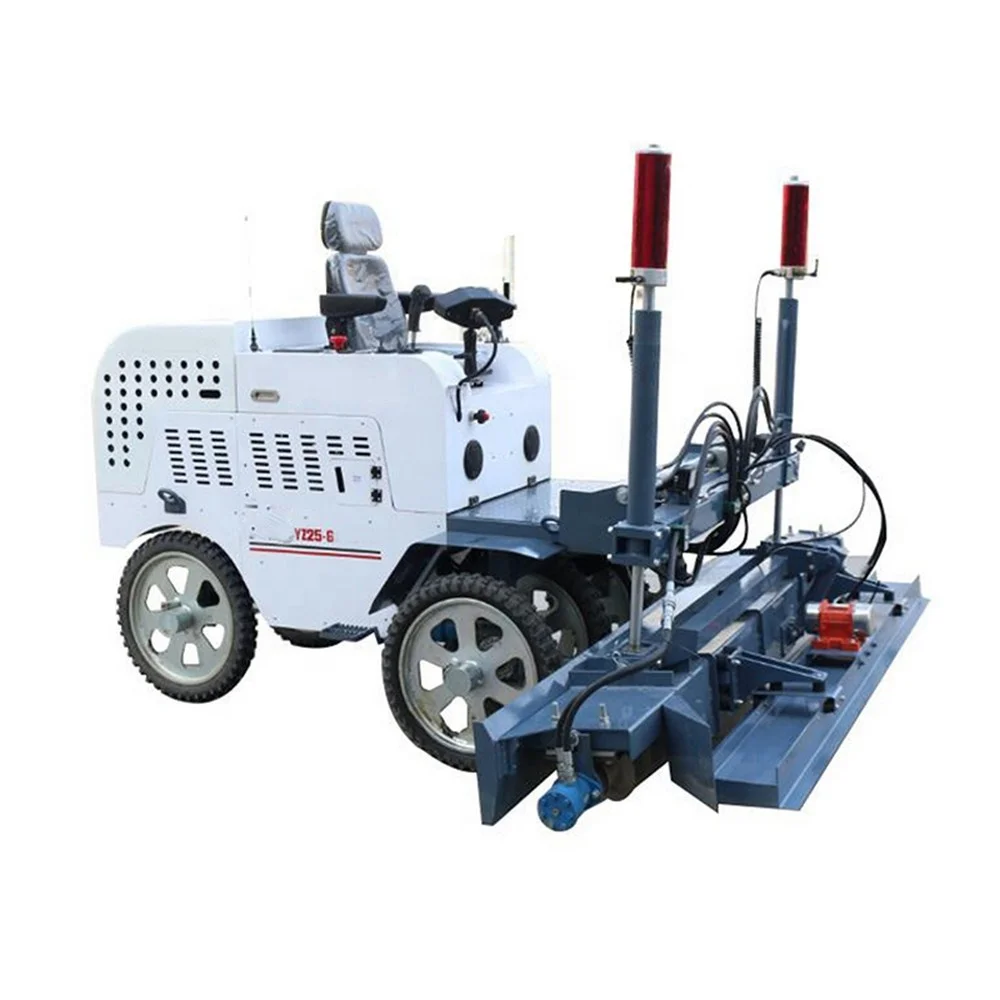 High Precision Concrete Leveling Laser Machine Automatic Laser Screed Floor Leveler Construction Equipment Road Paving Machinery