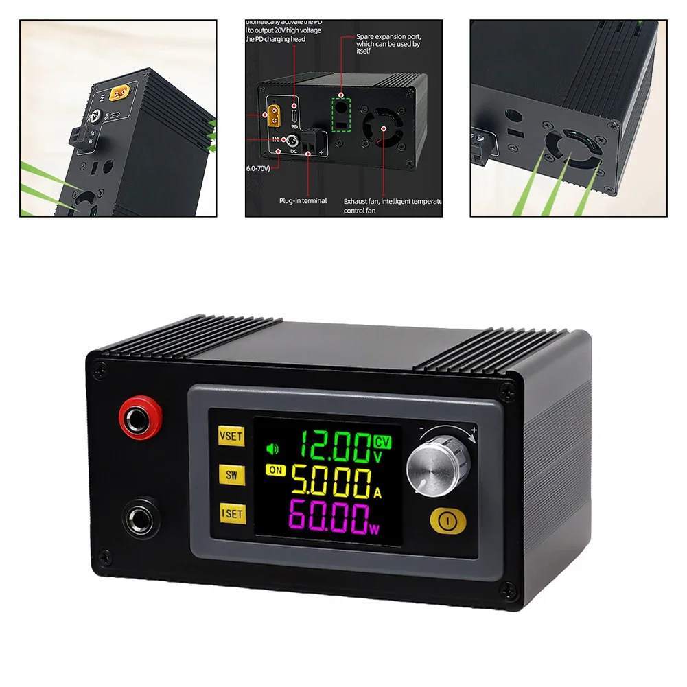 

Diverse Application Enhanced Safety Features on the DC Adjustable Voltage regulator at a capacity of up to 120