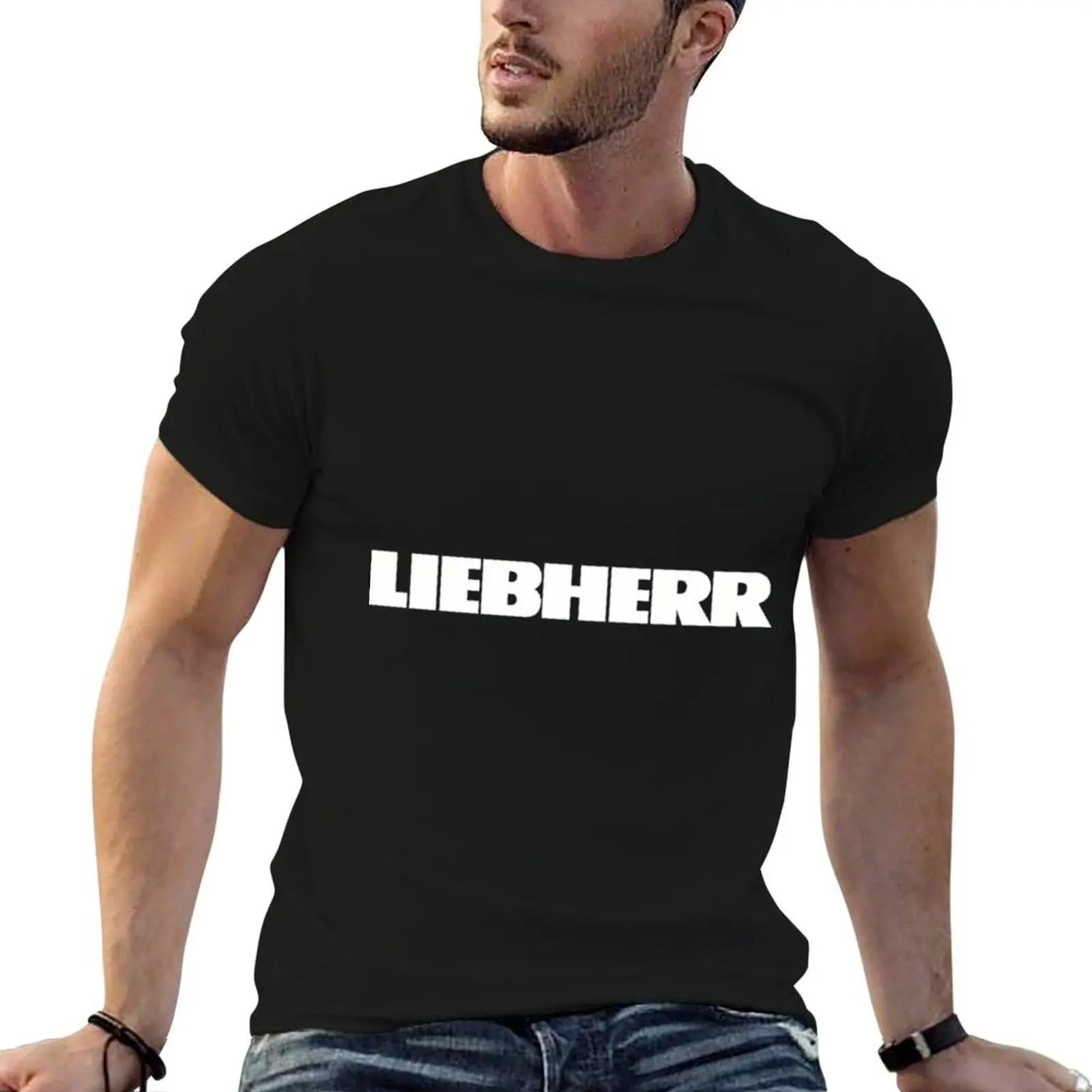 

Liebherr T-Shirt t shirts cotton 100% man t shirts graphic T-Shirt