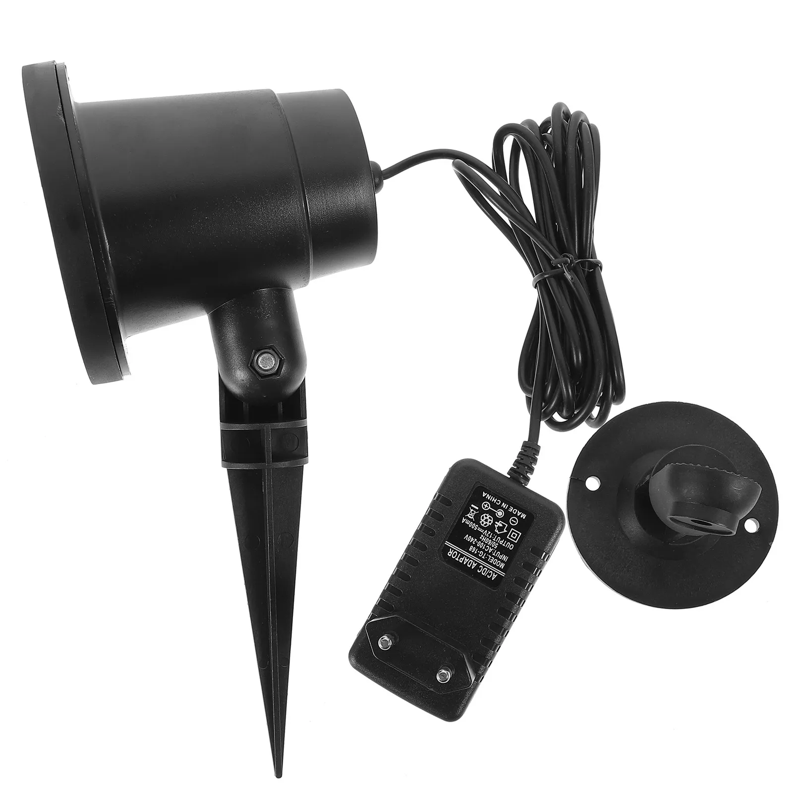 LED Projector Light with Ground Stake Projects Animated Patterns on Surfaces for Garden Lawn Courtyard Party Wedding Disco Bar