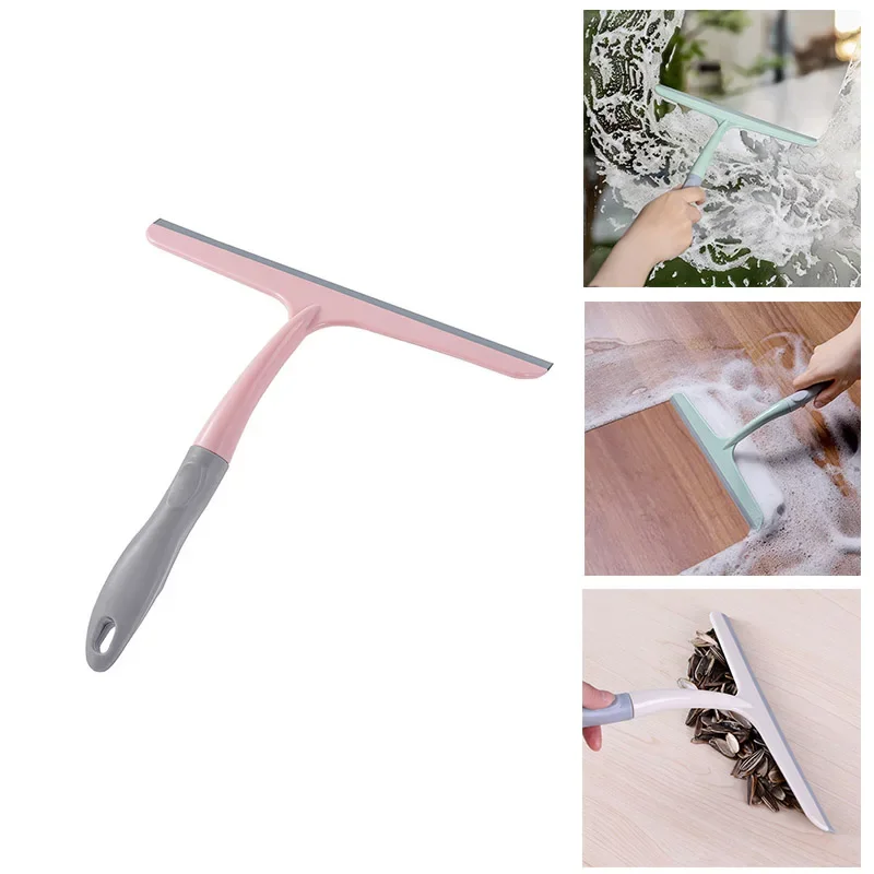

Multi-purpose Silicone Scraping Washing Wiper Household Window Bathroom Kitchen Glass Cleaning Tool Floor Surface Small Wiper