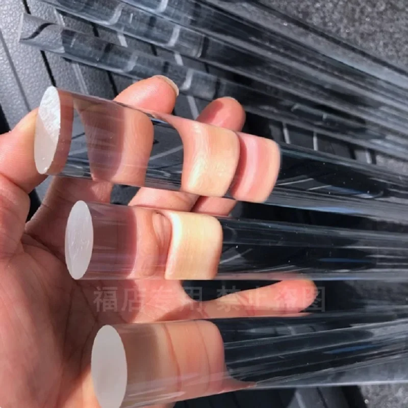 Clear Acrylic Round Rod Round 2mm 3mm 4mm 5mm 6mm 8mm 10mm 12mm 15mm 18mm 20mm 25mm 30mm 35mm 40mm 45mm 50mm