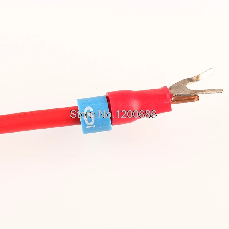 2.5MM2 Cable Marker Fit Wire18-12 AWG Soft PVC Letter 