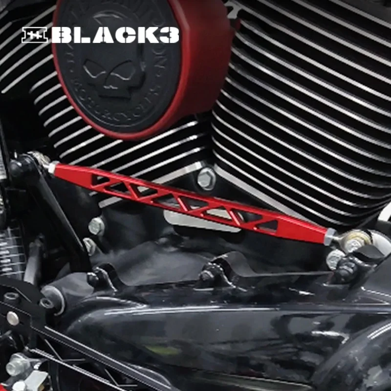 

STLF Black3 Customized Motorcycle Accessories-Aluminum Alloy Shift Linkage Shifting Rod Fit for 2017-Later Touring Motorcycles