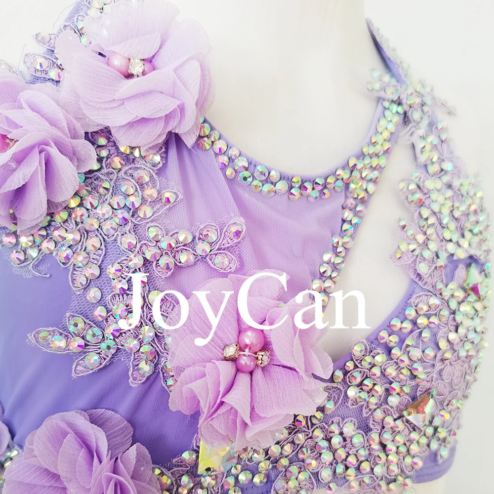 JoyCan فستان رقص غنائي ملابس رقص الجاز القطب ملابس الرقص فتاة أداء التدريب