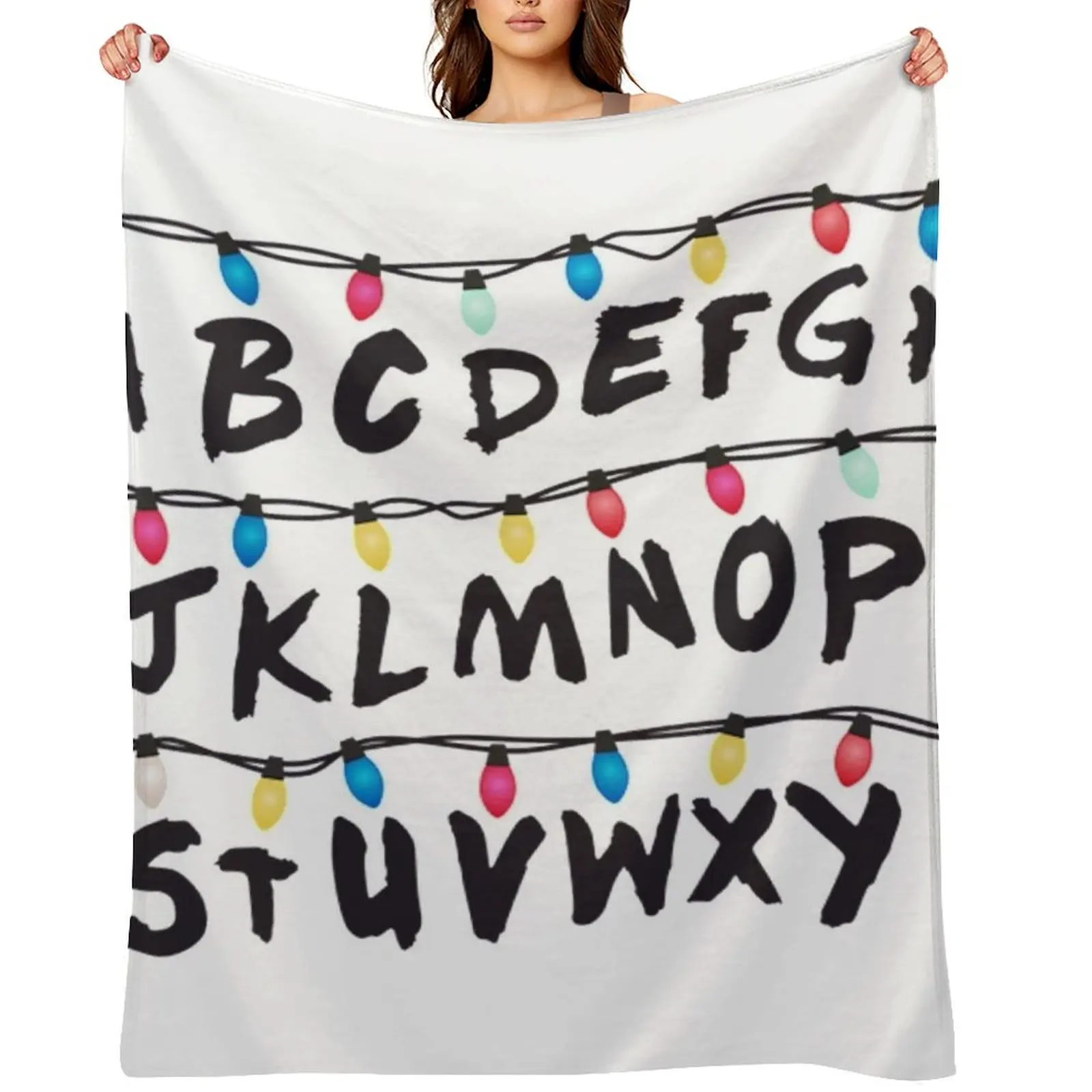 

ABCDEFGH Throw Blanket Blankets Sofas Of Decoration Blankets For Sofas For Sofa Thin Soft Plush Plaid Blankets