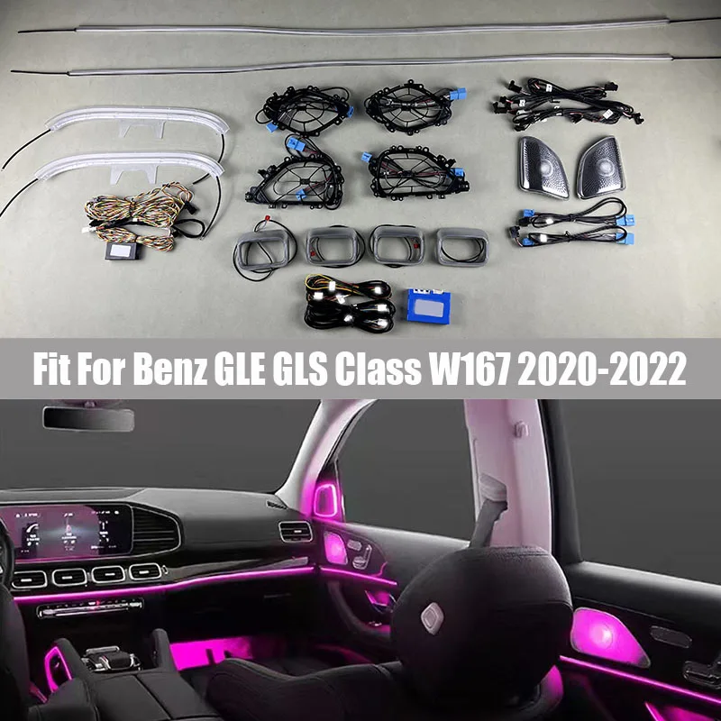 

Suitable for Mercedes Benz GLE GLS Class W167 2020 2021 2022 Air Outlet Seat Back Sunroof Atmosphere Light Horn Cover