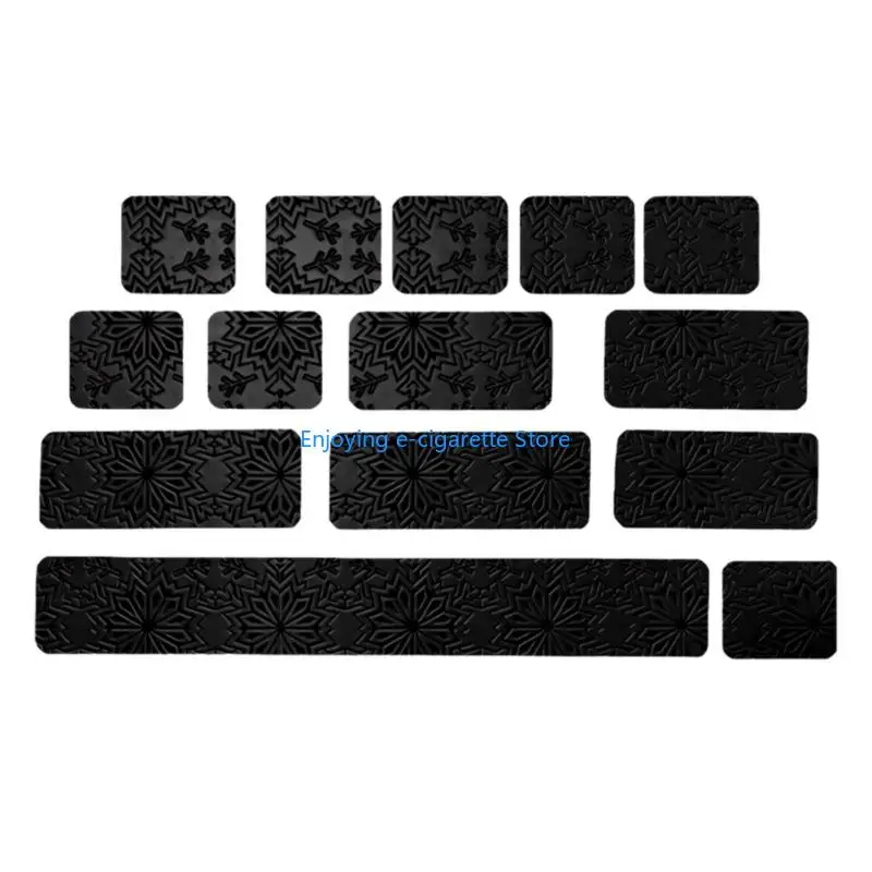 DIY Silicone Mouse Side Stickers Nonslip Sweat Resistant For Long Hours Computer Work And Gaming Y4QF