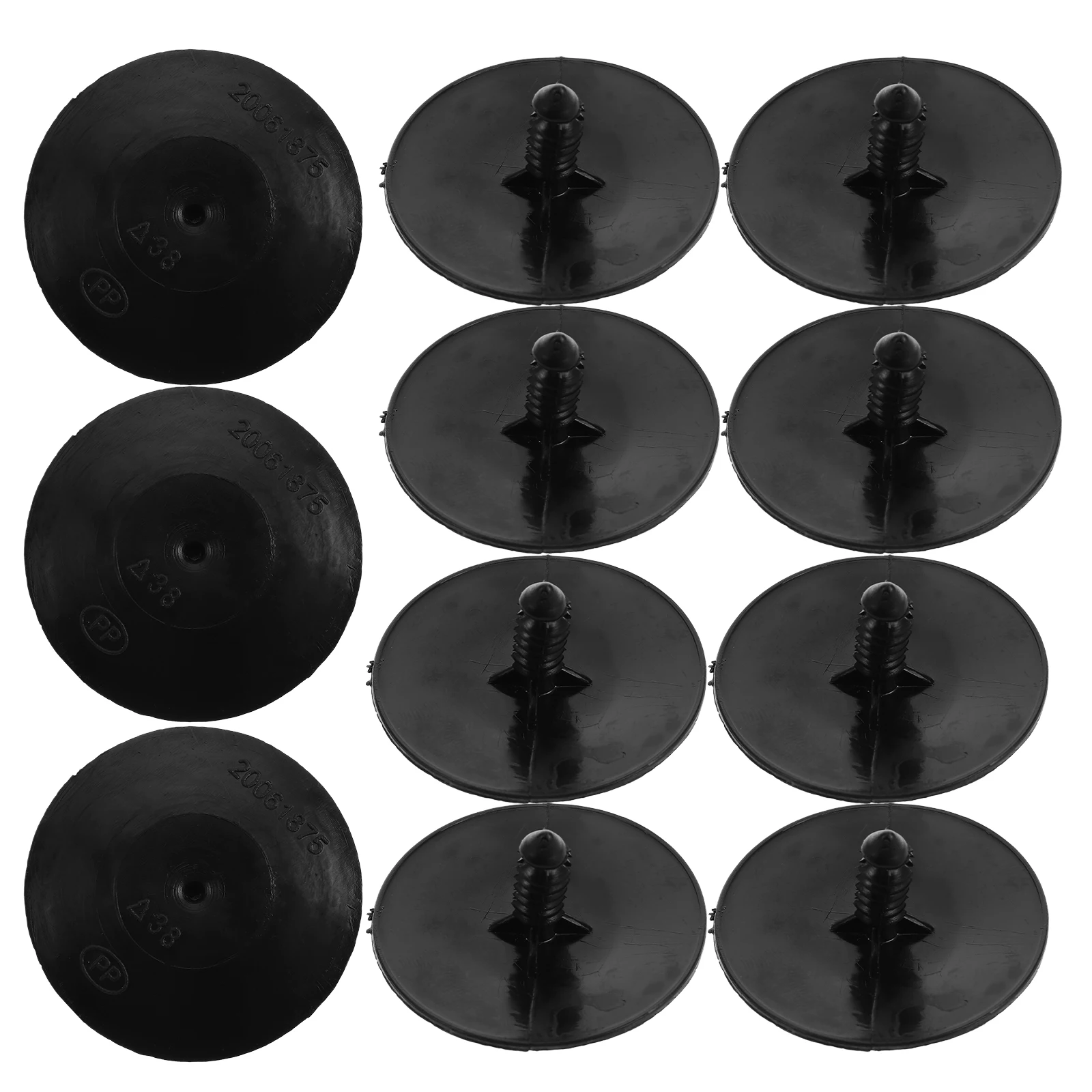 

30pcs Bumper Clips Durable Plastic Fasteners Car Body Panel Retainer Easy Install Universal Rivet Auto Parts Kit Door Clip