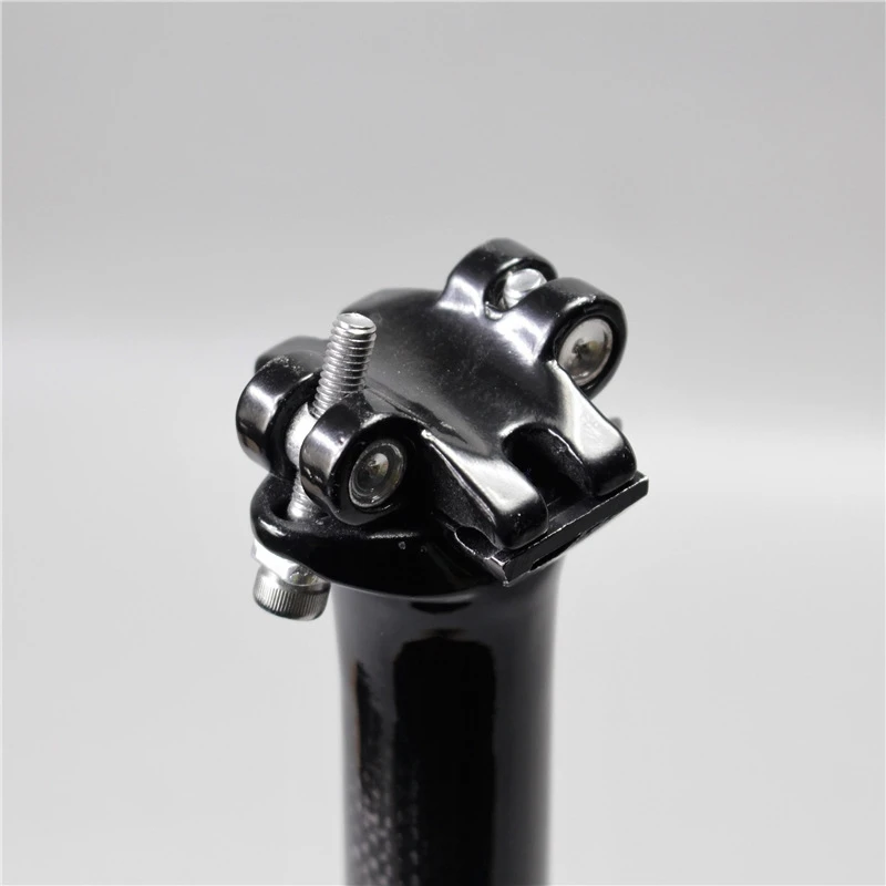 New Carbon Fiber Bike Seatpost 30.4 X 400Mm Bicycle Seat Tube 3K Glossy Road/Mtb Cycling Carbon Seat