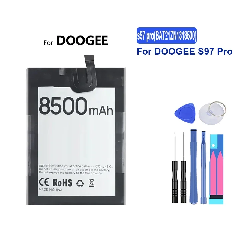 

Аккумулятор 8500 мАч BAT21ZN 1318500 Для DOOGEE S97 Pro