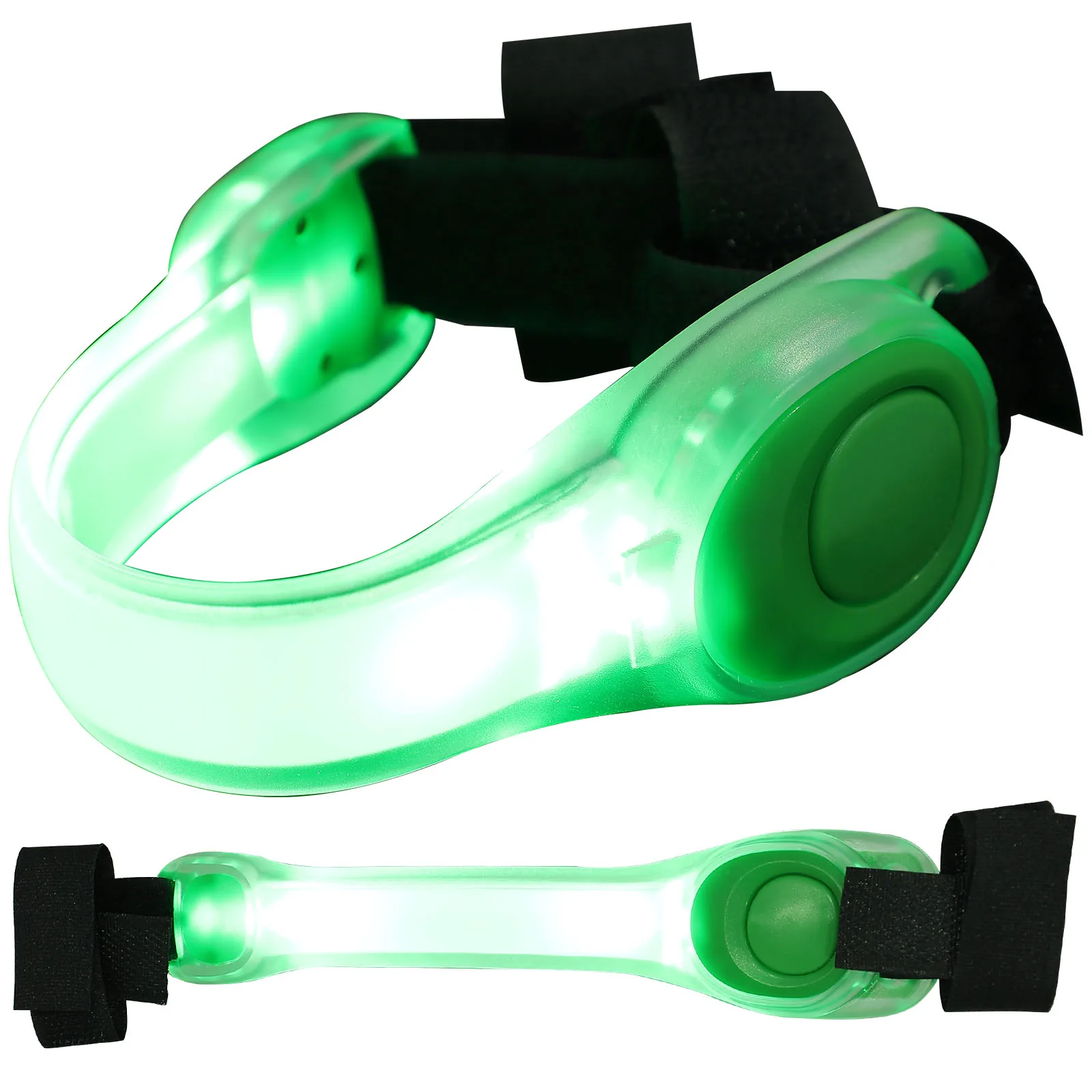 

2pcs LED Sports Armbands Lightweight Glow Bands for Night Running Cycling Jogging Outdoor Camping Hiking Safety Accessories