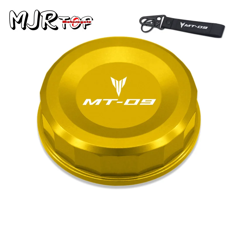 MT09 Front Brake Clutch Fluid Reservoir Protection Cover Keyring For MT-09 FZ09 FJ-09 MT 09 2013-2023 Motorcycle Accessories