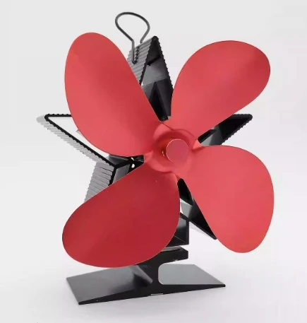 

Four-leaf furnace fan Fireplace fan Temperature difference Power generation High temperature heat dissipation Mute