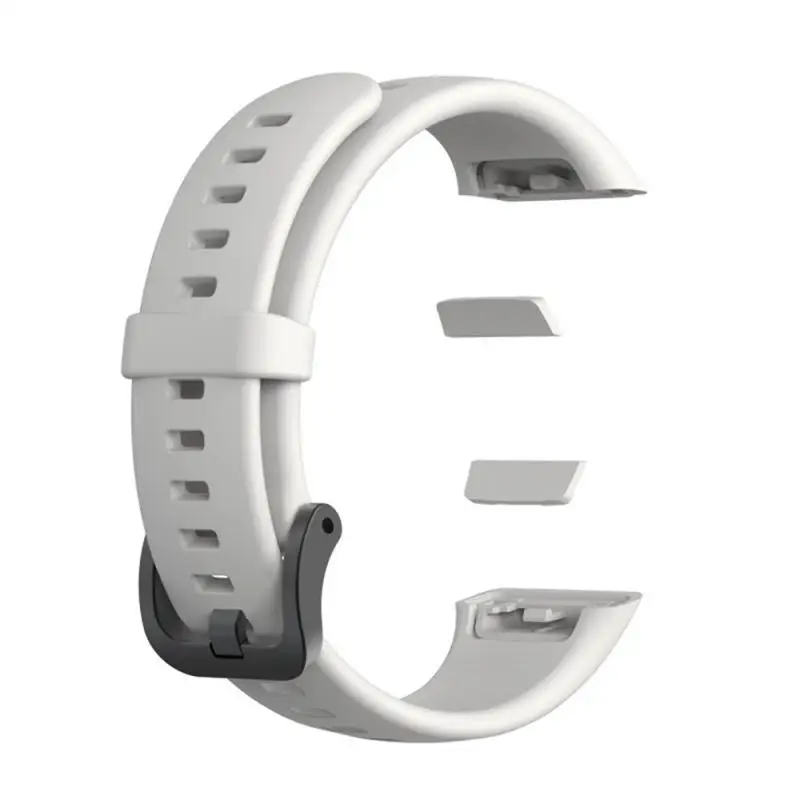1 шт., подходит для Honor Band 6, силиконовый ремешок, универсальный монохромный силиконовый мягкий ремешок из не кожи, сменный ремешок для часов
