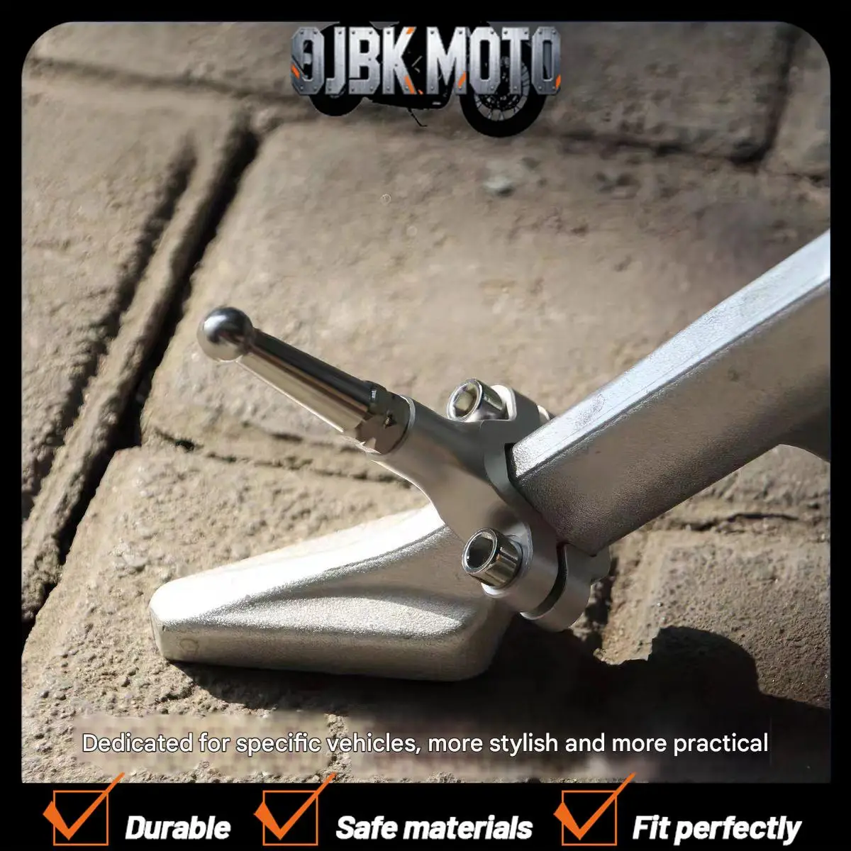 

Motorcycle extension accessories compatible with Benda Napoleon 450 mini side stand and Napoleon 450 side kickstand.