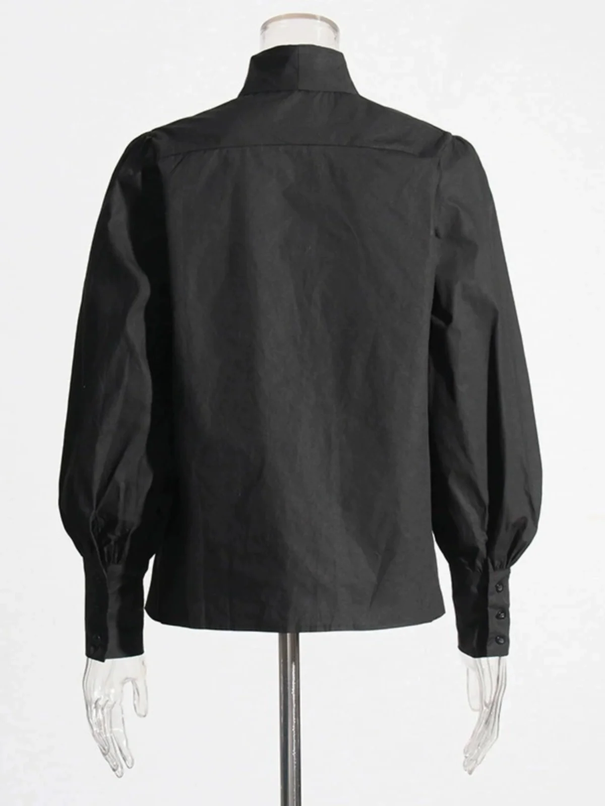 Solid Color Fashion Shirts Scarf Collar Loose Comfort Shirt Women Spring 2024 New Women Elegant Temperament Long Sleeve Tops