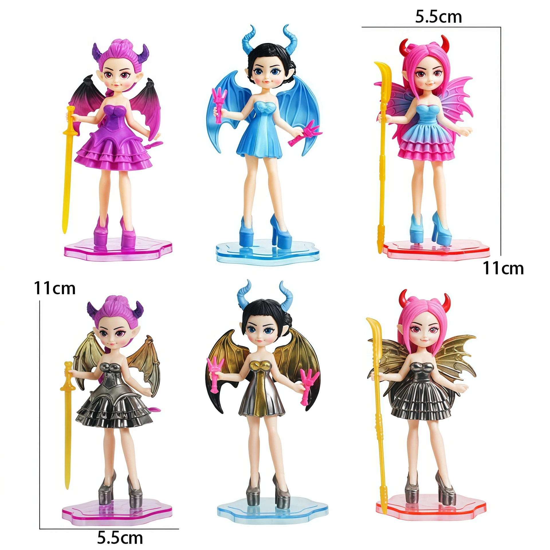 2026 K-POP Witch Hunter Squad Blind Box Dolls - Lumi, Mira, Zoe Figurki PVC Zabawki Kolekcjonerskie Dekoracje z Serii Witch
