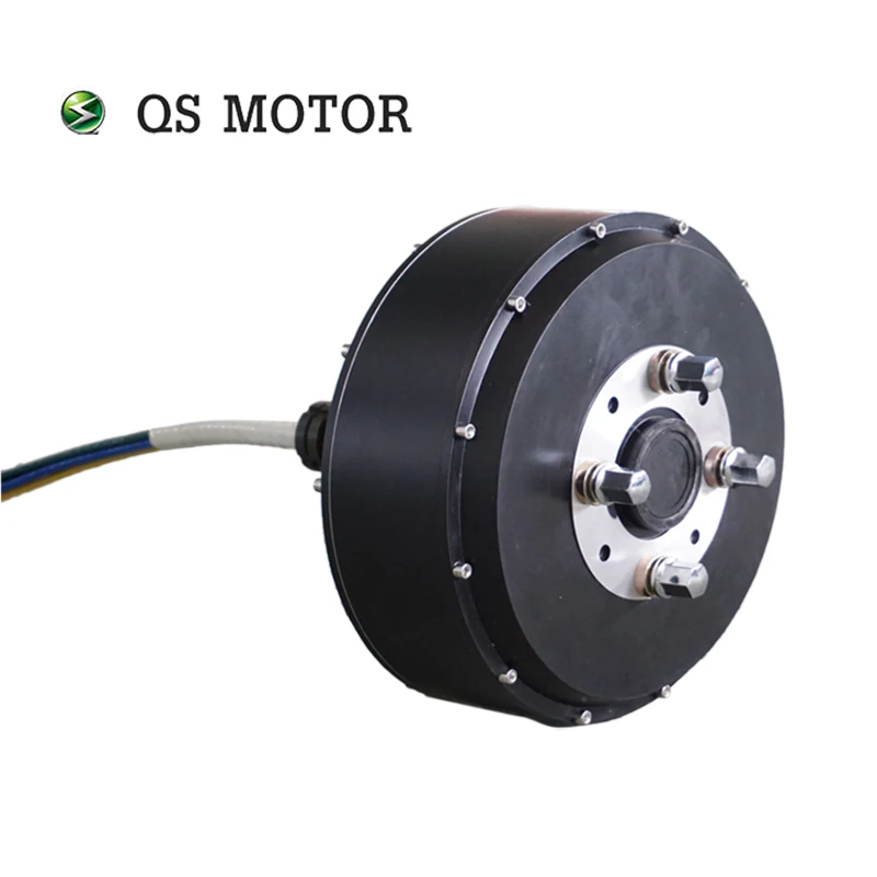 

Новая крышка QS Motor 5 кВт 260 V4 Бесщеточный одновальный двигатель постоянного тока для электромобиля с втулкой колеса
