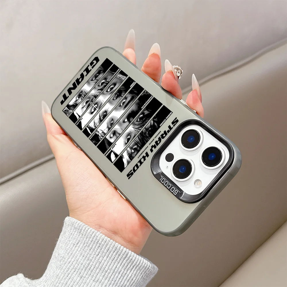 Phone Case For Kpop S-StraY K-KidS GIANT iPhone 17 16e 16 15 14 13 12 11 mini Pro Max X XR XSMAX 8 7 Air Plus Anti Fall Matte view 5