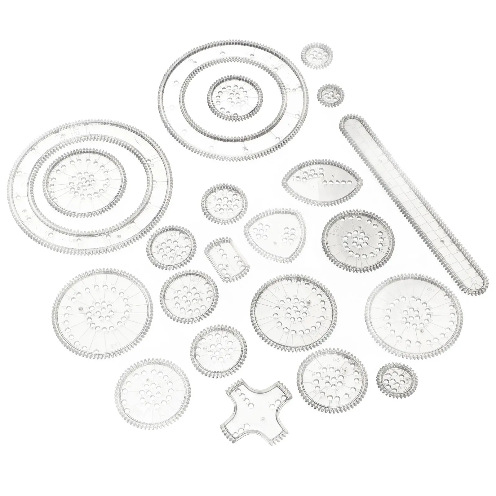 

Drawing Template Set Multifunction Painting Kit Colorful Toys Kids Students Ruler Toy Craft Safe Creative Design