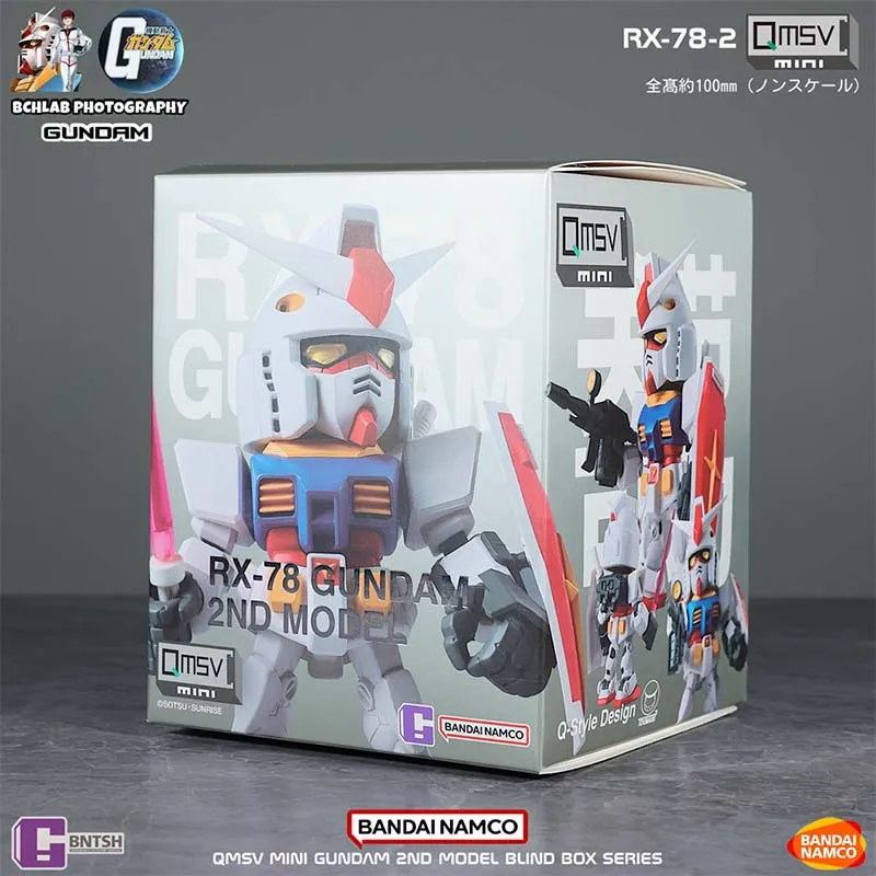 Bandai  Gacha Capsule Blind Box GUNDAM RX-78-2  Jewel Beetie Ver Glitter Blue Ver Marking Ver  Anime Figure Toy for Collectors