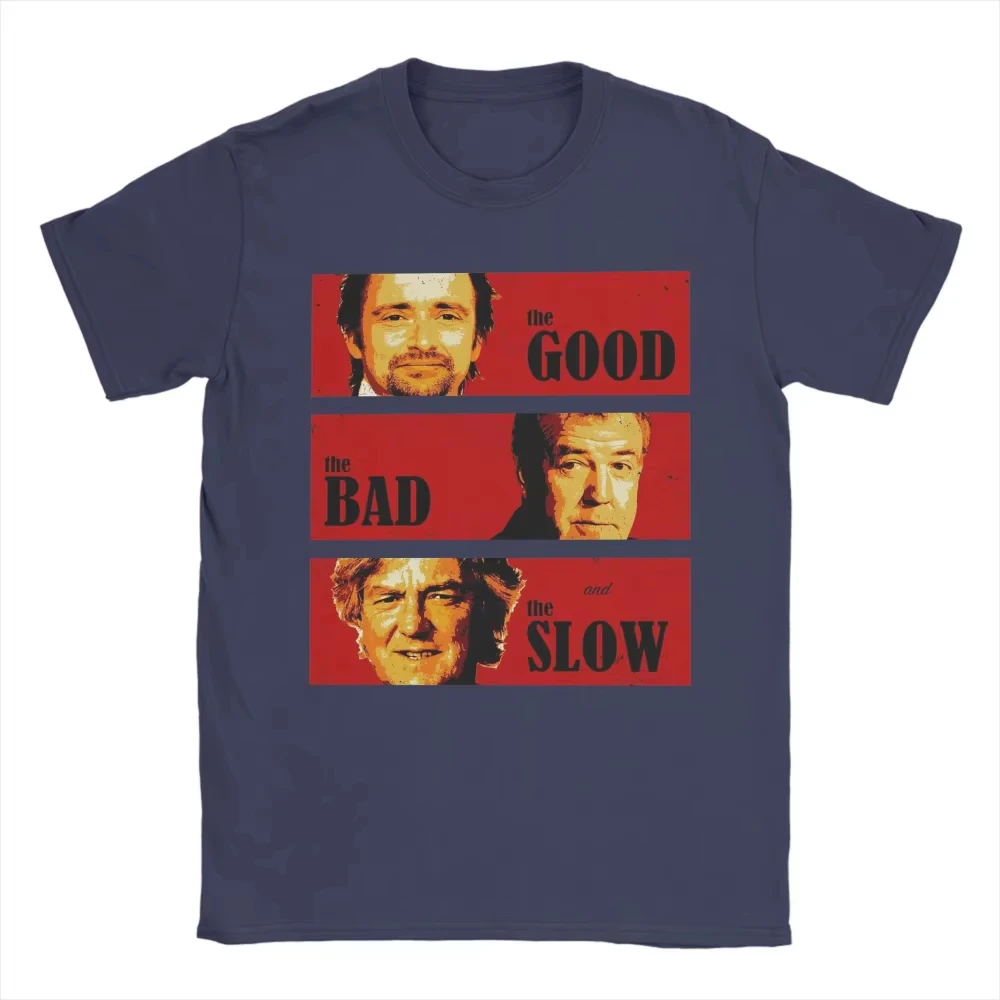 Jeremy Clarkson Hammond May Tribute Oversized Unisex T-shirt Streetwear Trendy Cotton New Model personality Clothes Y2k Short
