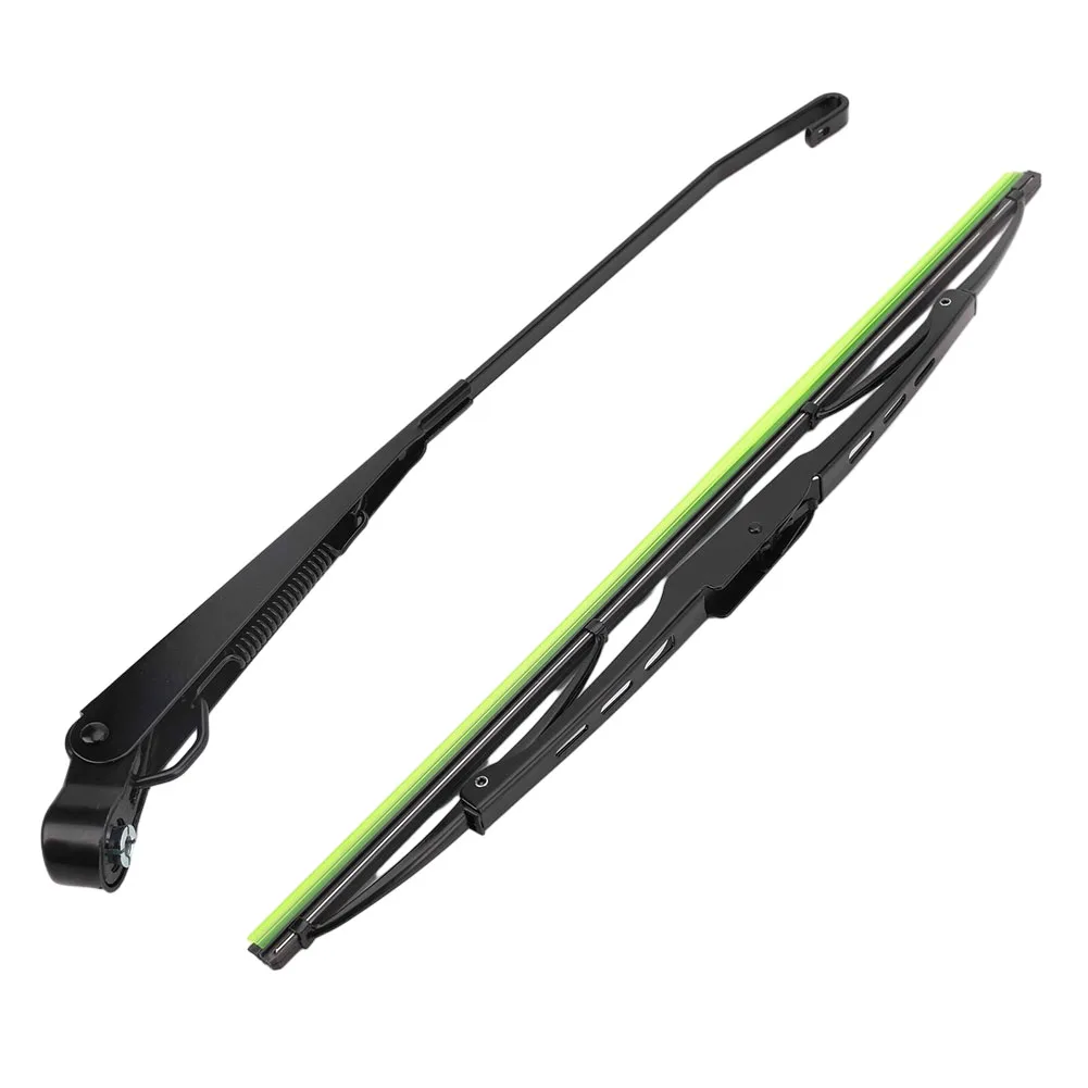 

Car Accessories Windscreen Wiper Kit Replacement Universal With 400mm Wipers 6 Mm Shaft Black For Fishing Boat