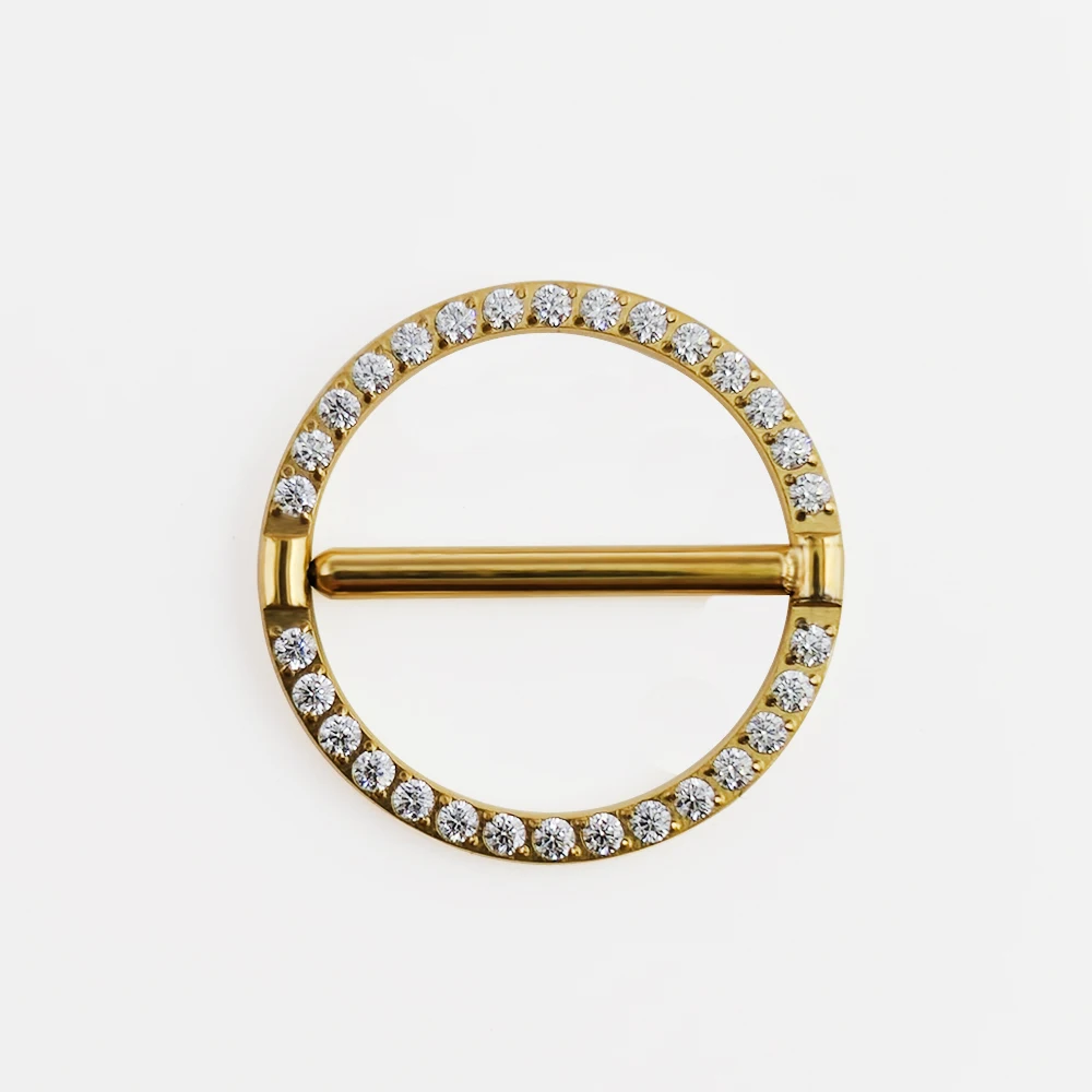 16G Titanium Nipple Ring, Sexy Body Jewelry
