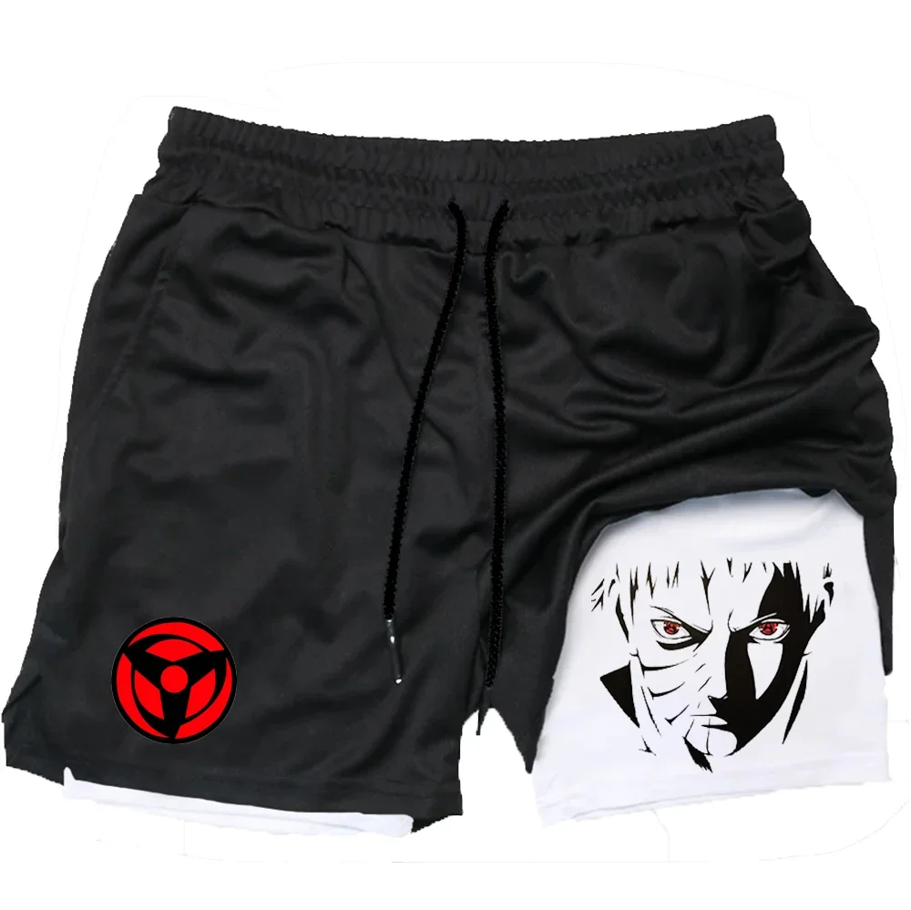 Sports multifunctional casual anime printed men\'s shorts, daily casual quick drying sports pants, cheap price, can be wholesale