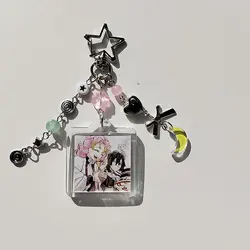 1PCS Mitsuri kanroji keychain Dango jewelry