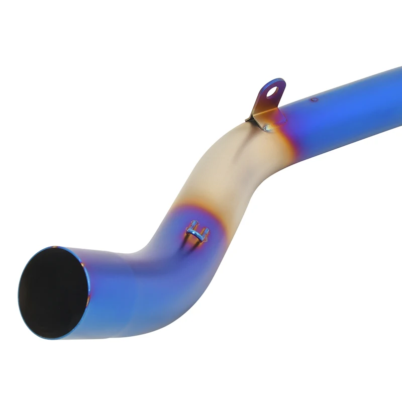 For Zontes ZT125 ZT 125 U1 G1 Z1 Z2  2021 - 2025 Motorcycle Exhaust System Stainless Front Link Pipe Connecting 51mm Muffler