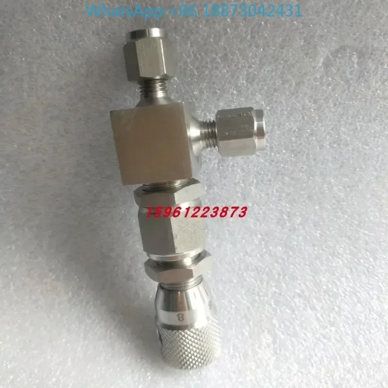 Stainless steel regulating valve Angle micro regulating valve WL94H-320P G ZG NPT flow regulating valve