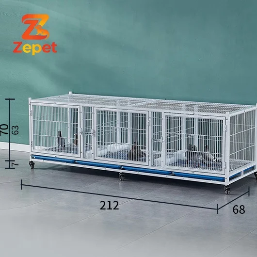 Heavy Duty Stackable Metal Bird Breeding Cage System Commercial With Breeding Box Nest for Pigeon Canary Finch