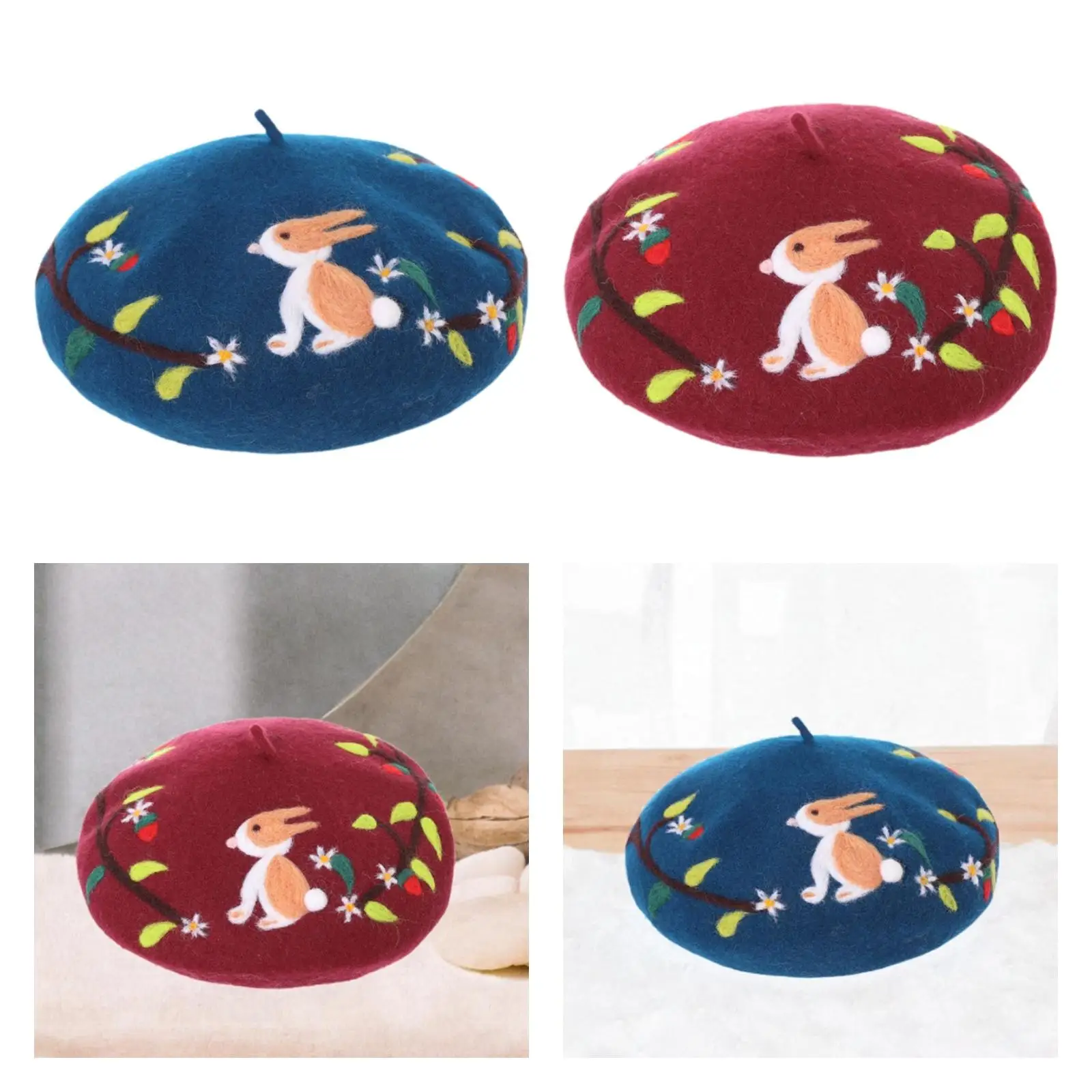 

Берет для мужчин и женщин, удобная шерстяная портативная зимняя шапка-бини для покупок, отпуска, уличный подарок на день рождения, тематическая вечеринка