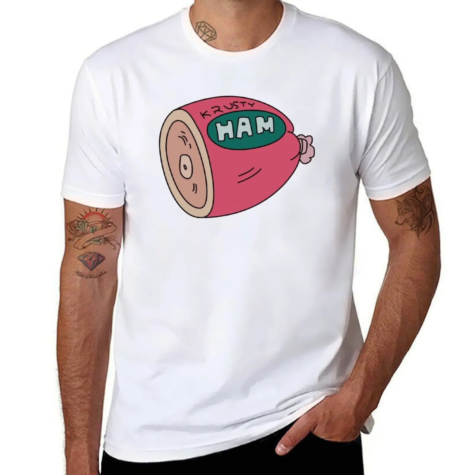 

Krusty Ham T-Shirt t shirt man plain man tshirt T-Shirt