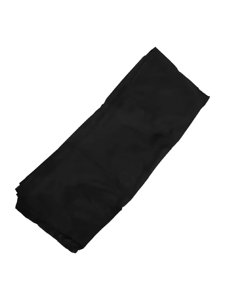 Black Rectangular Swimming Pool Cover 210D Oxford Fabric Waterproof UV Protection Heat Reflection For Outdoor Garden Yard Equipm