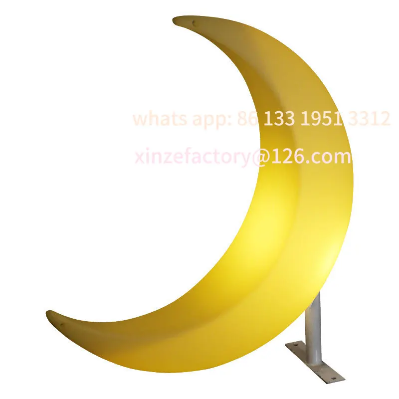 

Luminous moon lamp Floor lamp Reclining chair Internet celebrity living room Premium atmosphere Bedroom can sit luminous crescen